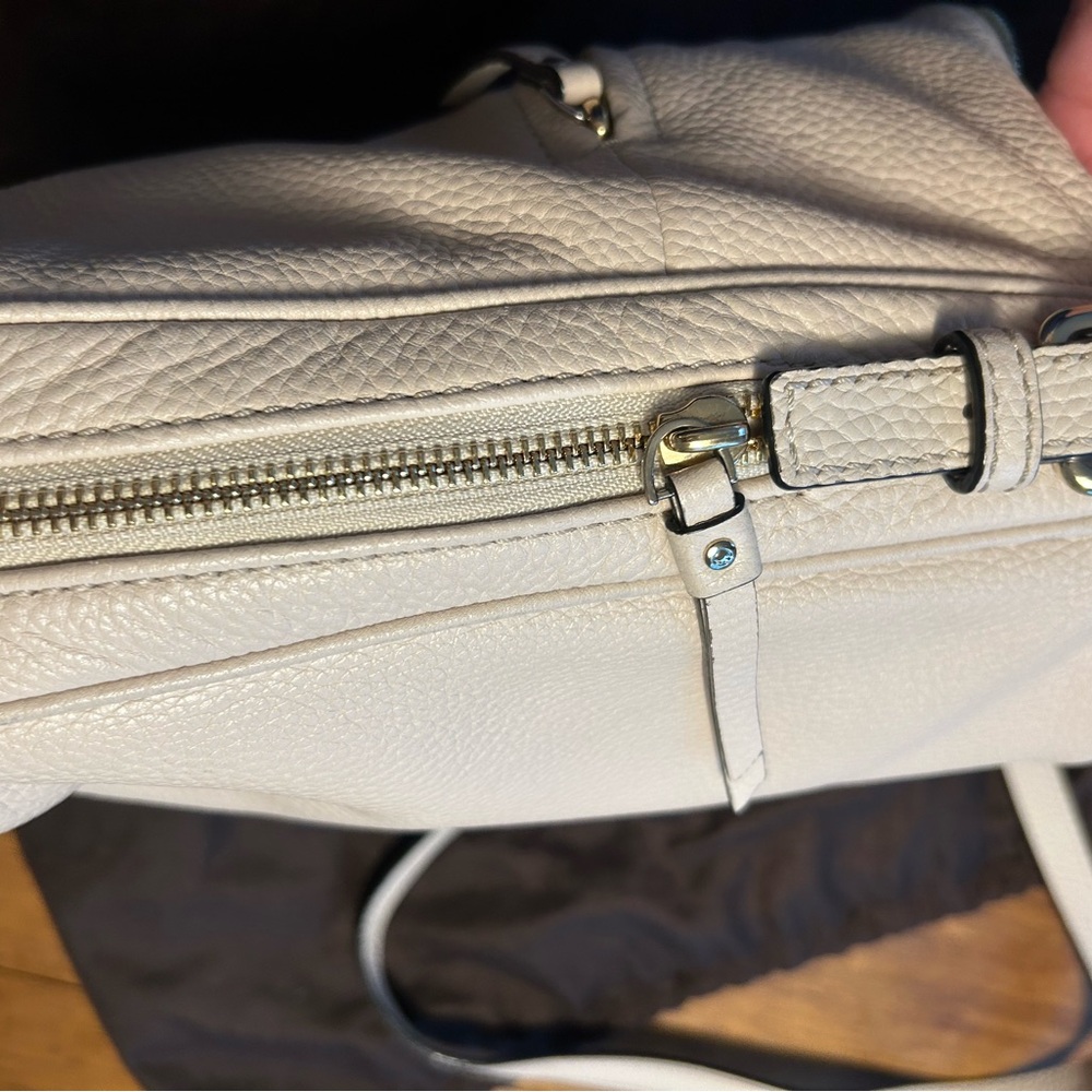 Kate Spade Cobble Hill small Ella leather Satchel/Crossbody Porcelain - Picture 10 of 16